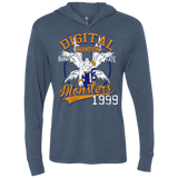 HAND OF FATE Triblend Long Sleeve Hoodie Tee