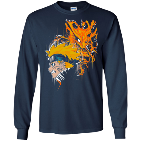 Demon Fox Men's Long Sleeve T-Shirt