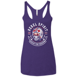 Rebel Since 1977 Women's Triblend Racerback Tank