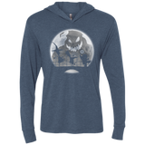 Oogie bogie boys Triblend Long Sleeve Hoodie Tee