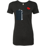 Dr Banksy Heart Balloon Women's Triblend T-Shirt