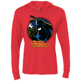 Tick Tracy Triblend Long Sleeve Hoodie Tee