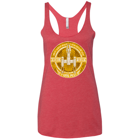 Y-Wing Scum Women's Triblend Racerback Tank