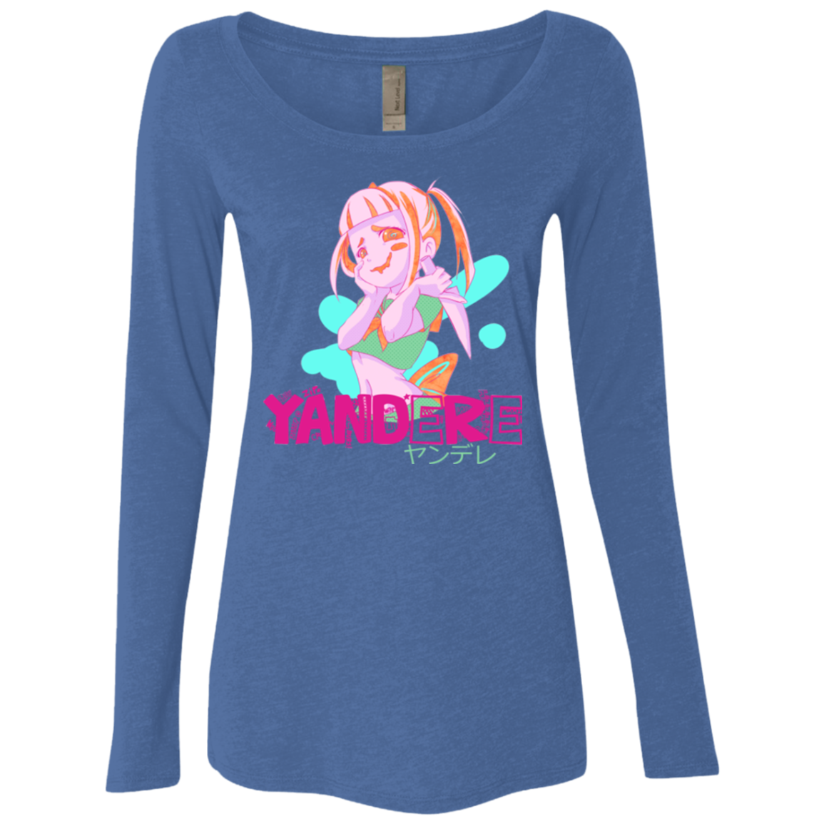 Yandere Women's Triblend Long Sleeve Shirt