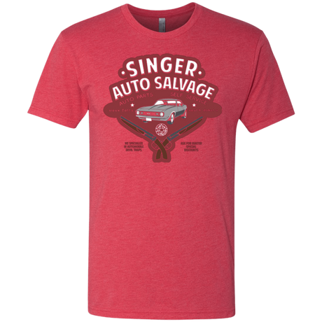 Singer Auto Salvage Men's Triblend T-Shirt