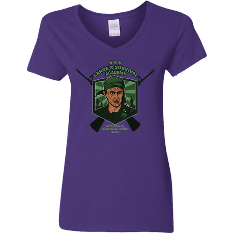 Sarges Survival Women's V-Neck T-Shirt