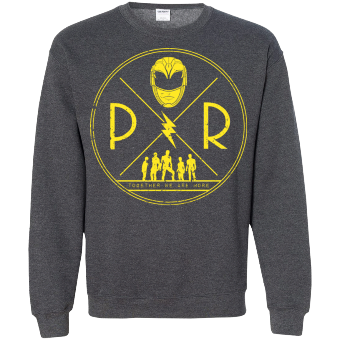 Yellow Power Crewneck Sweatshirt