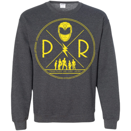 Yellow Power Crewneck Sweatshirt