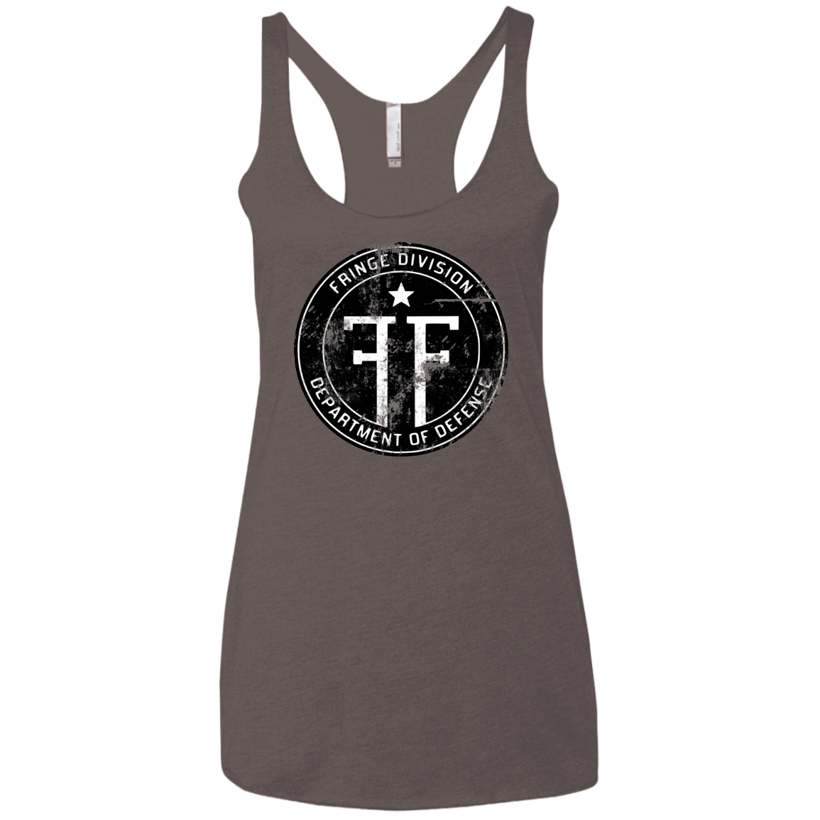 Fringe Logo Vintage Women's Triblend Racerback Tank