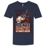 Rockee Sockem Men's Premium V-Neck