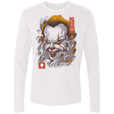 Oni Clown Mask Men's Premium Long Sleeve
