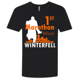 First marathon Men's Premium V-Neck