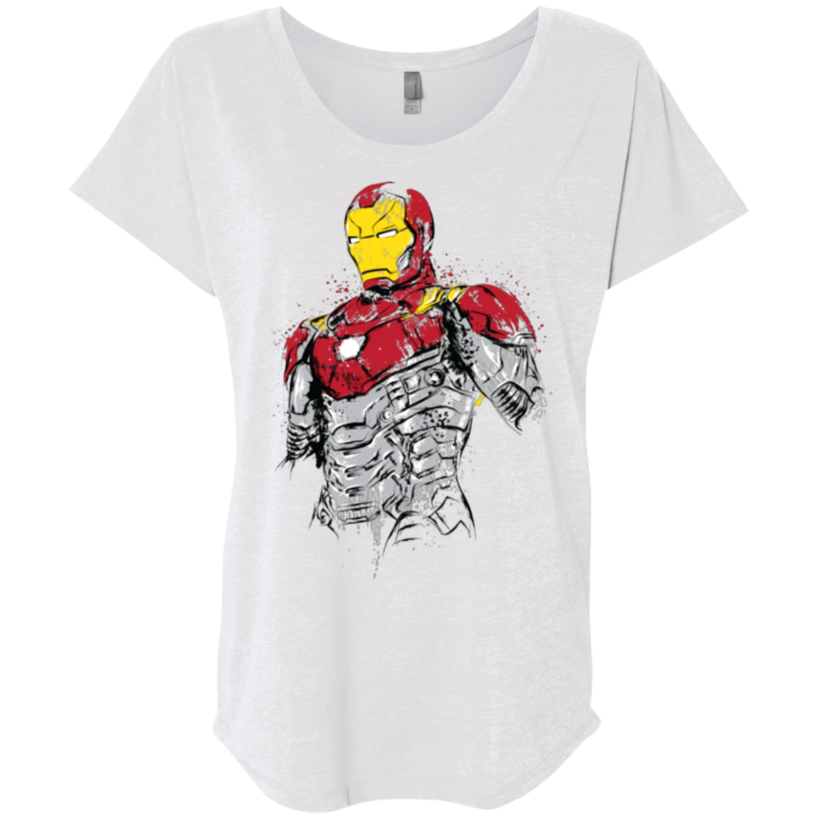 Ironman - Mark XLVII Armor Triblend Dolman Sleeve