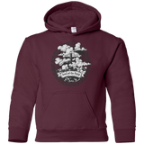 Vintage Mordor Tower Youth Hoodie