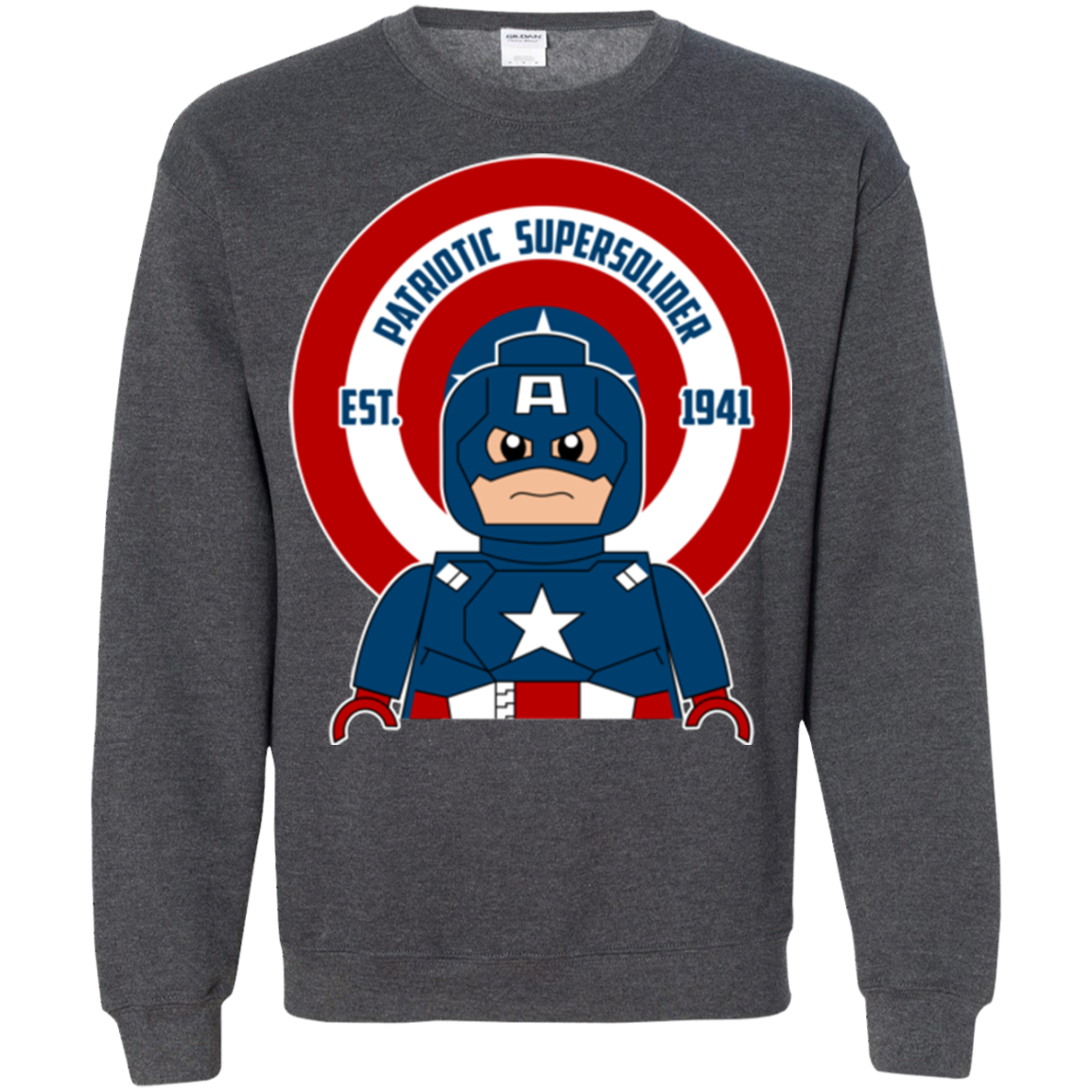 Patriotic Supersoldier Crewneck Sweatshirt