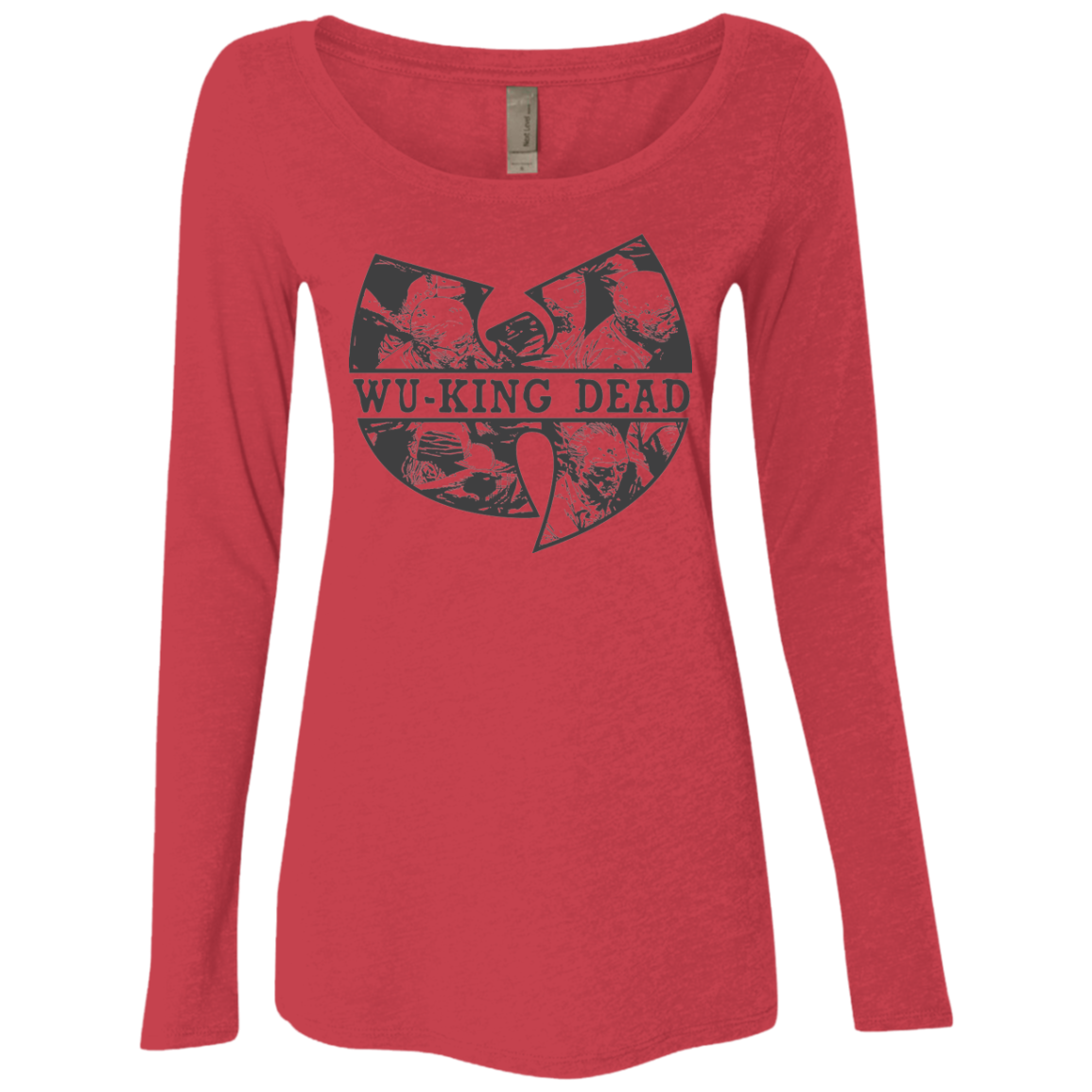 WU KING DEAD Women's Triblend Long Sleeve Shirt