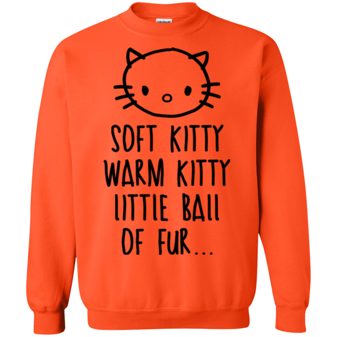 Weird Kitty Crewneck Sweatshirt