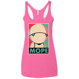 Mope Around Women's Triblend Racerback Tank
