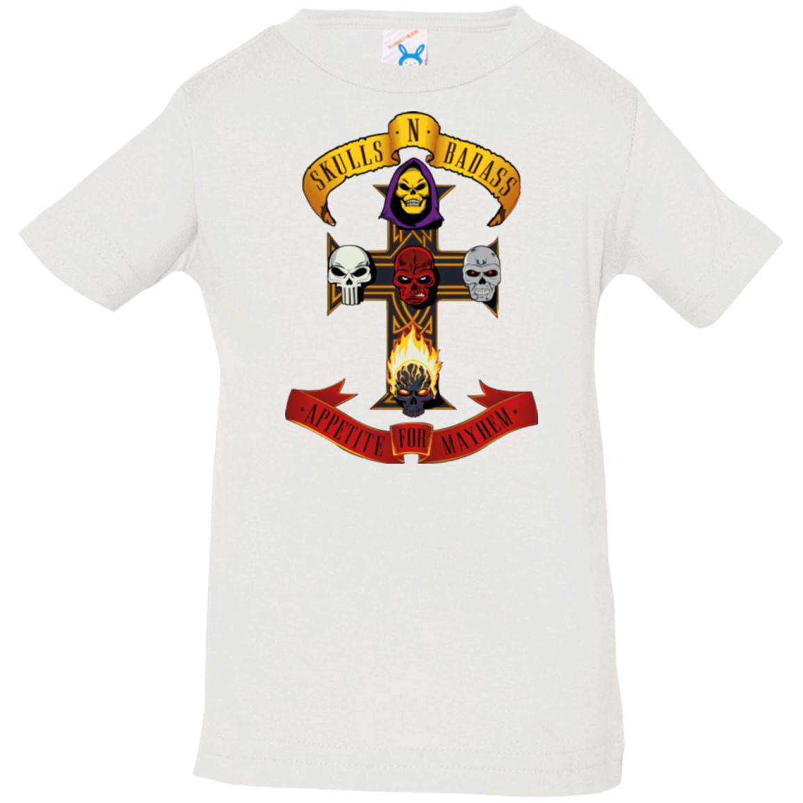 Skull And Badass Infant PremiumT-Shirt