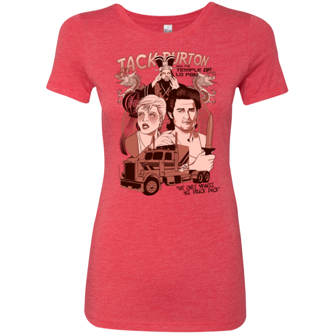 The Temple of Lo Pan Women's Triblend T-Shirt