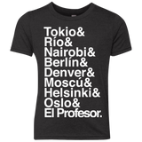 Money Heist Jetset Youth Triblend T-Shirt