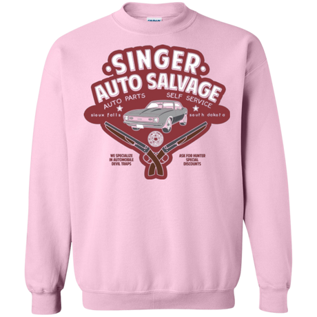 Singer Auto Salvage Crewneck Sweatshirt