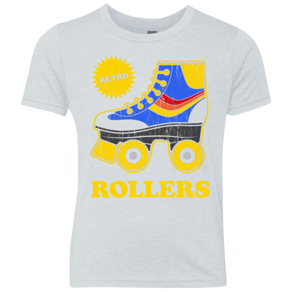 Retro rollers Youth Triblend T-Shirt