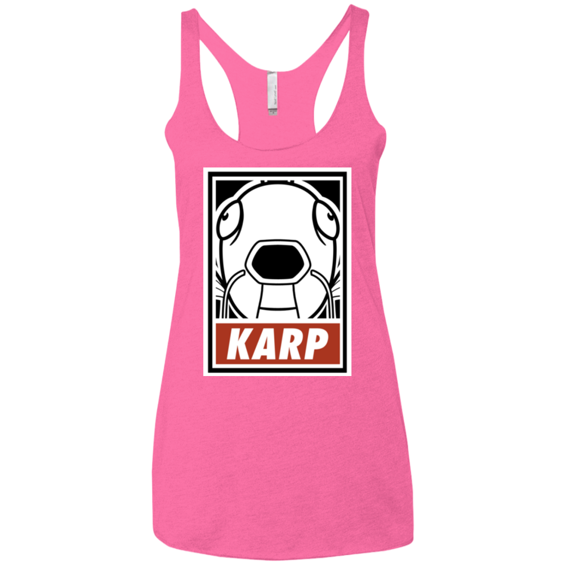 Obey Karp Women's Triblend Racerback Tank