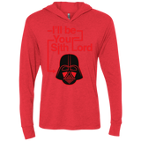 Darth Vader Triblend Long Sleeve Hoodie Tee