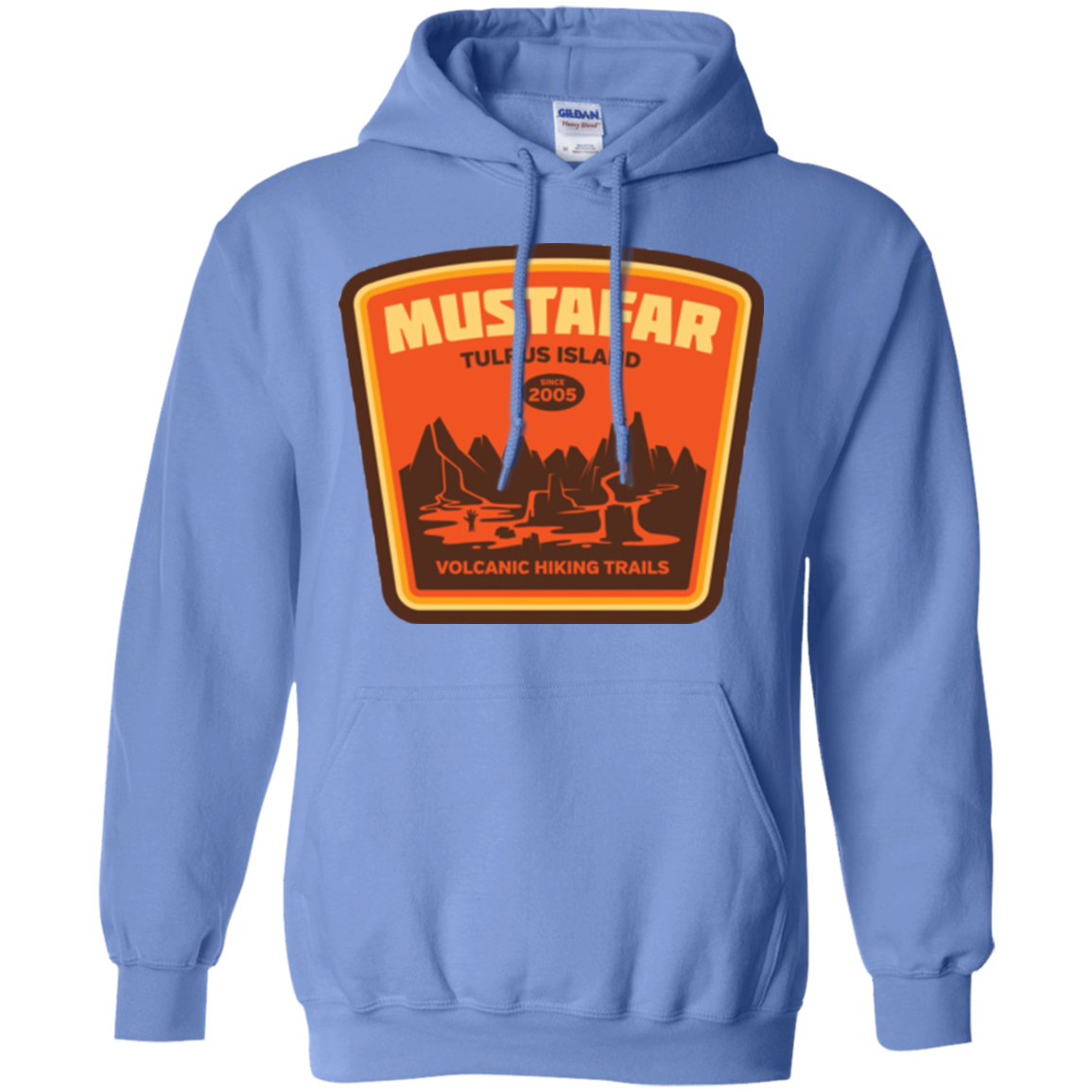 Volcanic Hiking Trails Pullover Hoodie