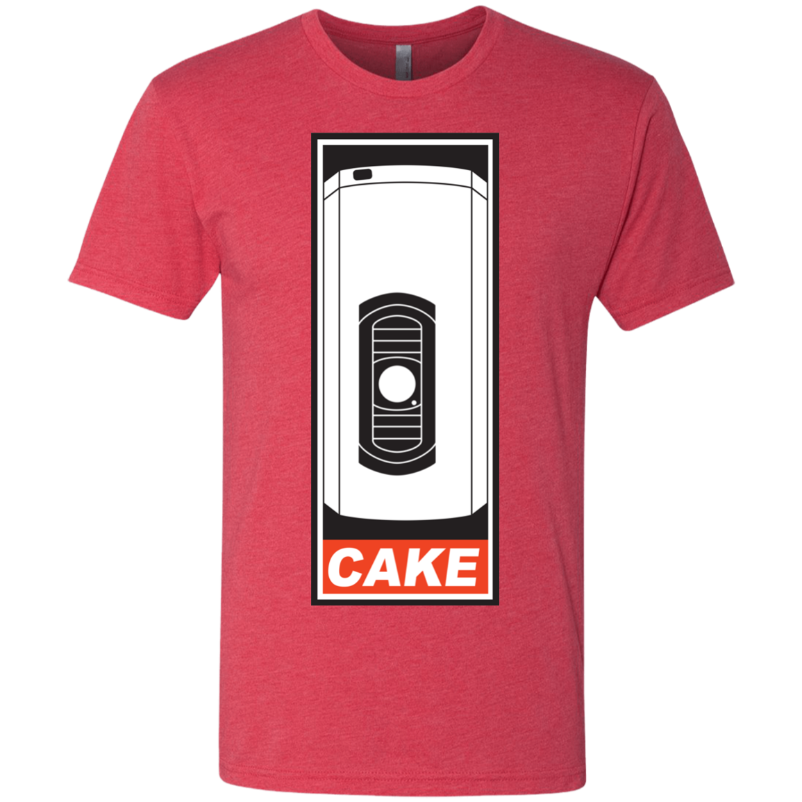 Cake is a Lie Men's Triblend T-Shirt