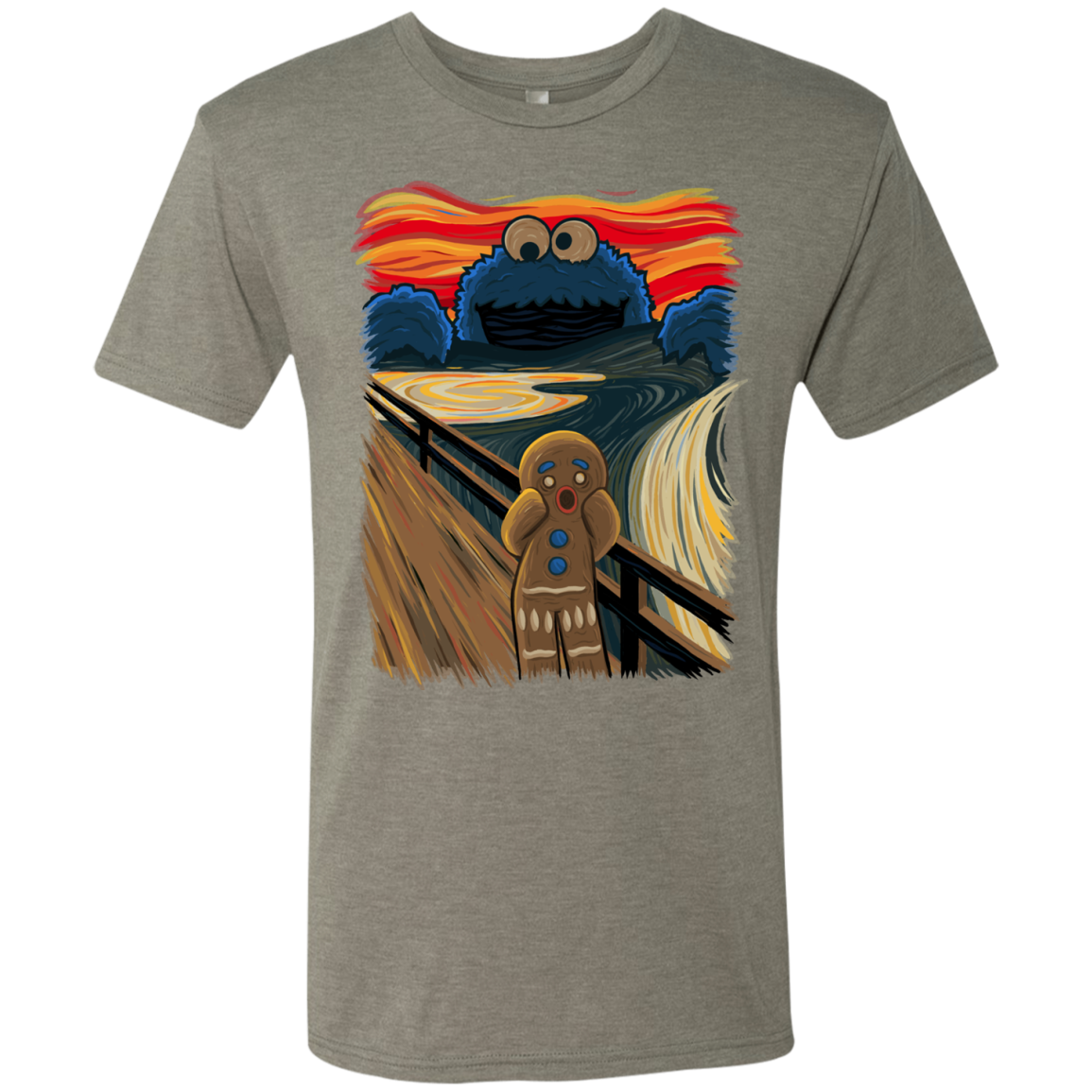 The Cookie Muncher Men's Triblend T-Shirt