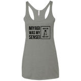 My Sensei Women's Triblend Racerback Tank