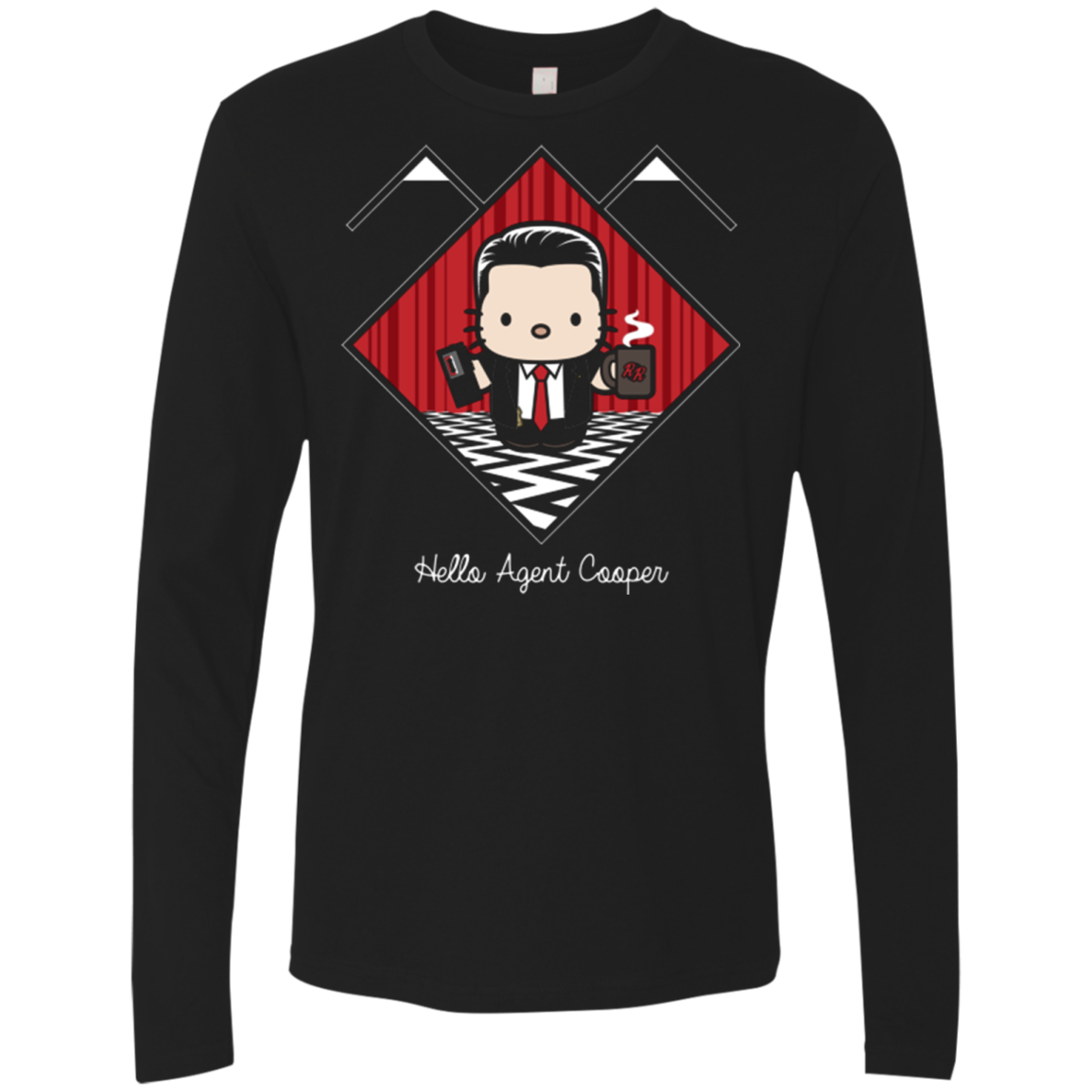 Hello Cooper Men's Premium Long Sleeve