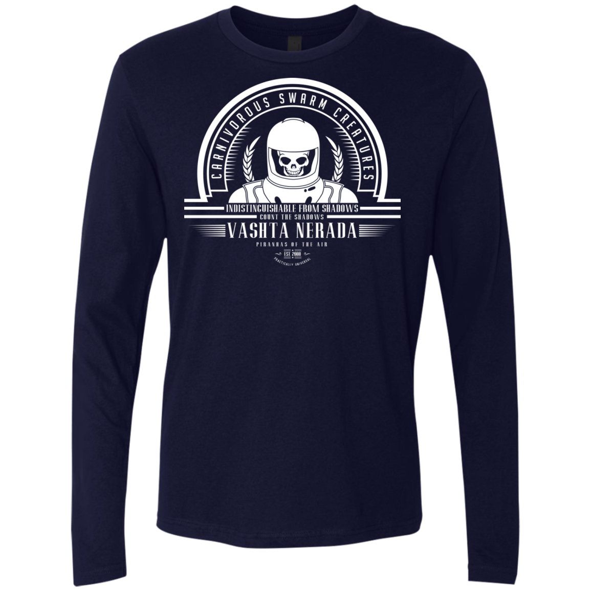 Who Villains Vashta Nerada Men's Premium Long Sleeve