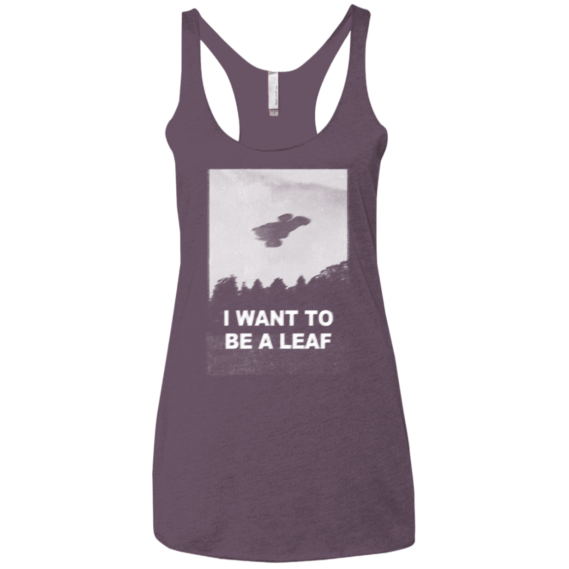 Be Leaf Women's Triblend Racerback Tank