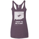 Be Leaf Women's Triblend Racerback Tank