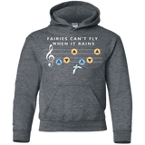 Fairies Can't Fly When It Rains Youth Hoodie