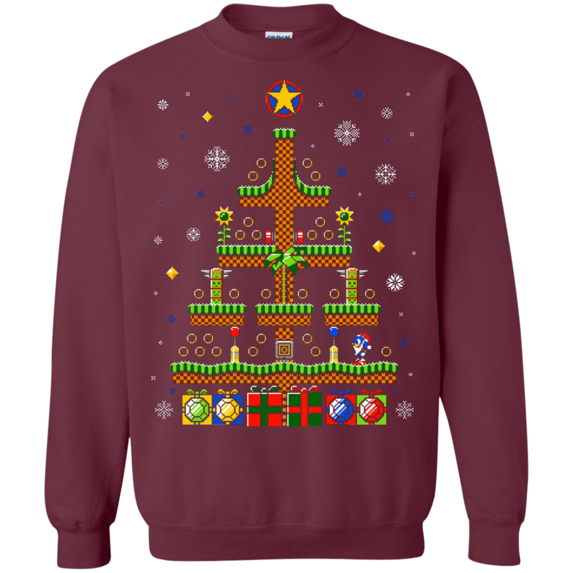 Green Hill Christmas Crewneck Sweatshirt