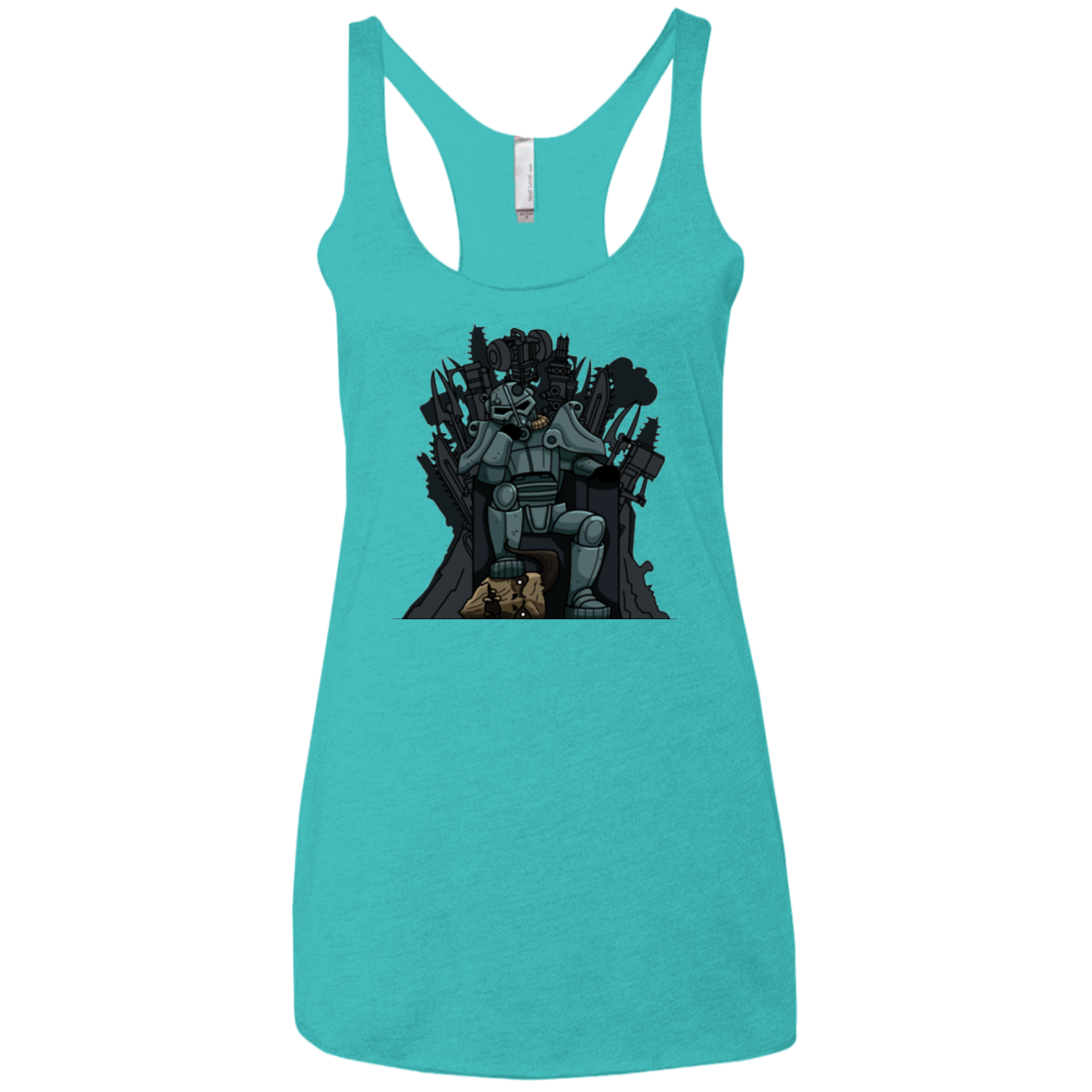 War is Coming V2 Women's Triblend Racerback Tank