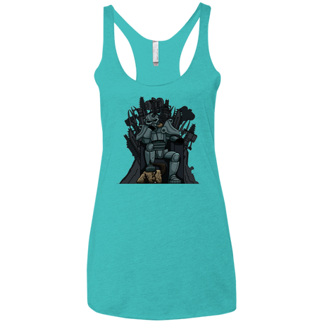 War is Coming V2 Women's Triblend Racerback Tank