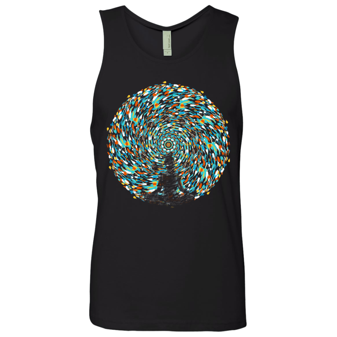 Vortex Bending Men's Premium Tank Top