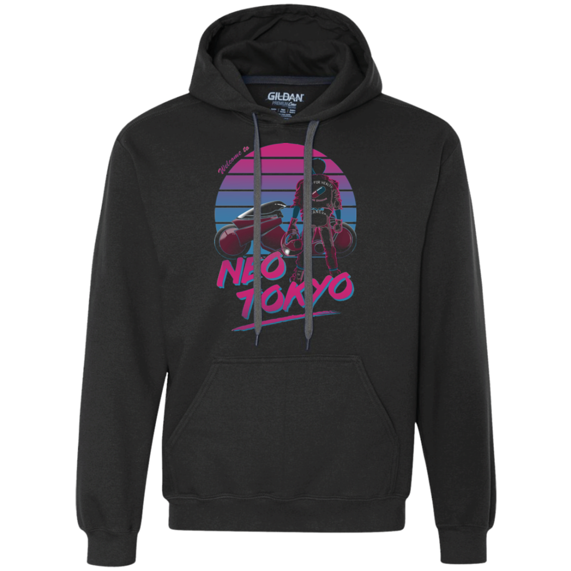 Welcome to Neo Tokyo Premium Fleece Hoodie