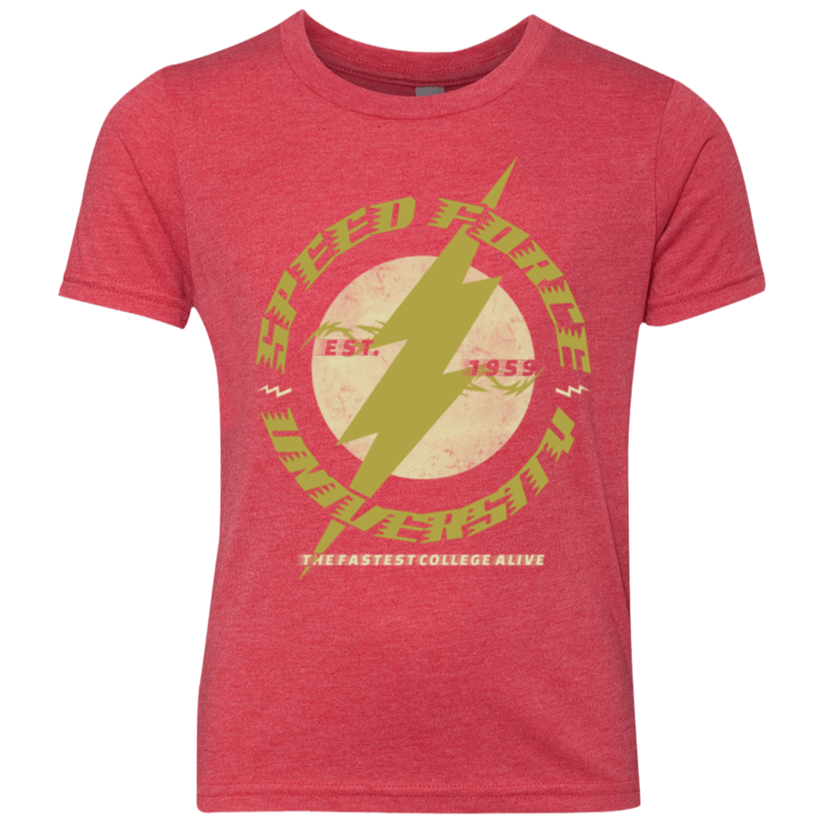 Speed Force University Youth Triblend T-Shirt