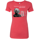 Einstein Women's Triblend T-Shirt