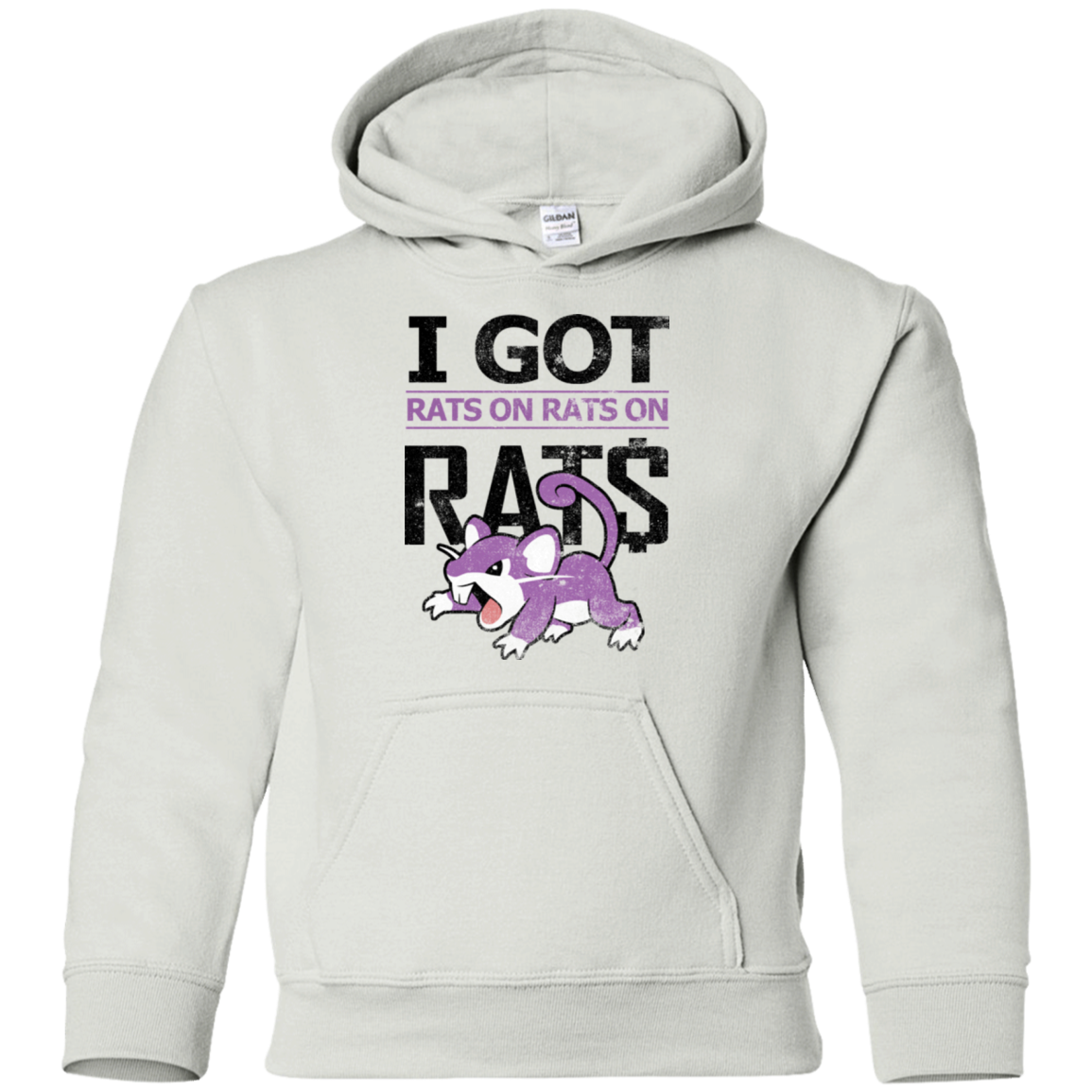 Rats on rats on rats Youth Hoodie