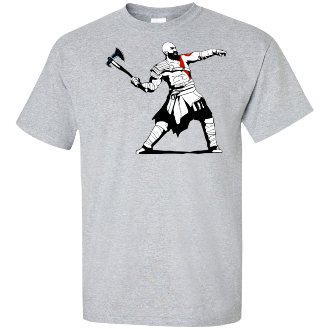 Kratos Banksy Tall T-Shirt