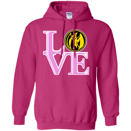 Pink Ranger LOVE Pullover Hoodie