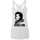 Viva la Rebelion Women's Triblend Racerback Tank