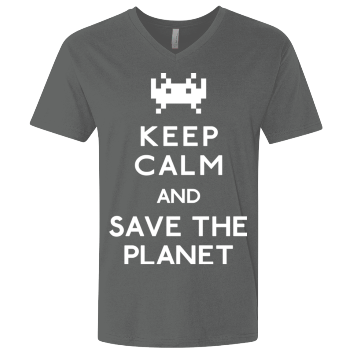 Save the planet Men's Premium V-Neck
